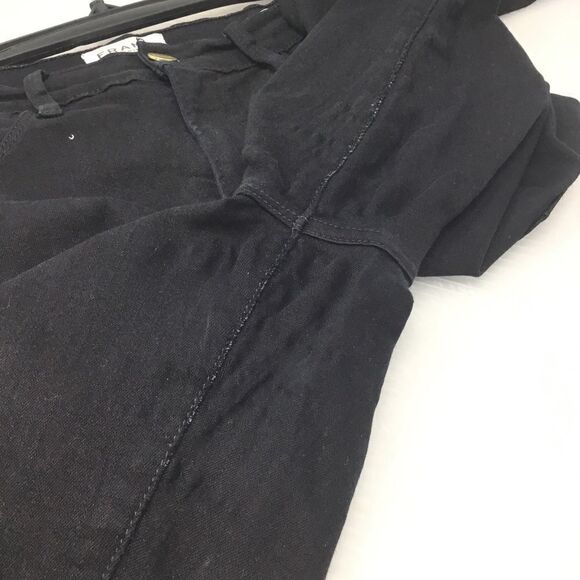 Frame Le High Skinny Jeans in Film Noir (E11) - Picture 6 of 8